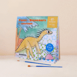 Libro Acuarelas Pinta Dinosuarios