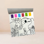 Libro Acuarelas Pinta Dinosuarios - Imagen 2