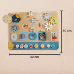 Tablero de Madera Espacio - Busy Board - Imagen 3