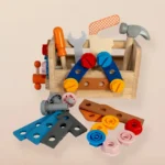 Juguete de Madera Caja de Herramientas