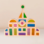 Blocks de Construcción Madera y Acrílico